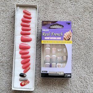 Set of 16 Nails and Box of French Nails NWOT - PLEASE READ